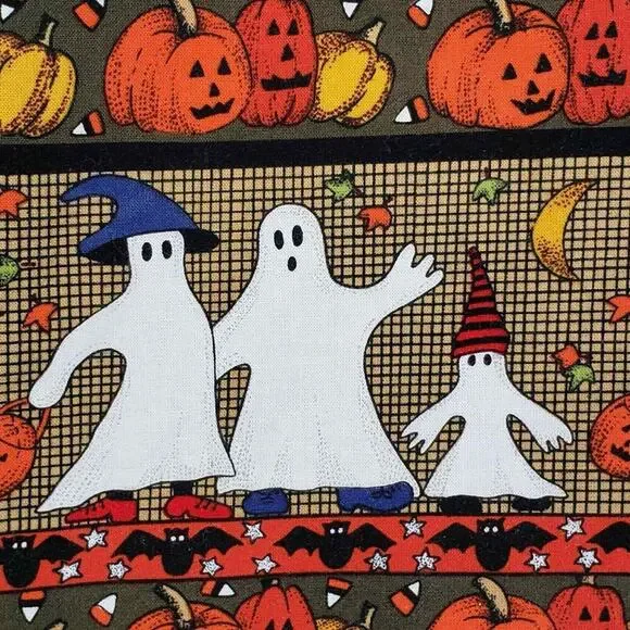 Basic Editions Vest Vintage Women’s Plus Size 16 XL Ghost Halloween Fall - Picture 5 of 8